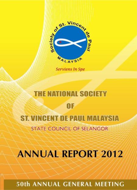 St. Vincent annual report cover 2012