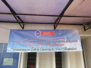 Golden Jubilee Launch Pictures of Silent reflection , Mass and Fellowship Dinner